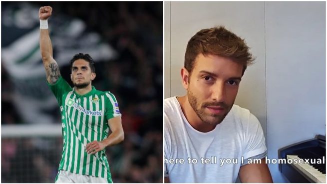 Marc Bartra y Pablo Alborán en su vídeo.