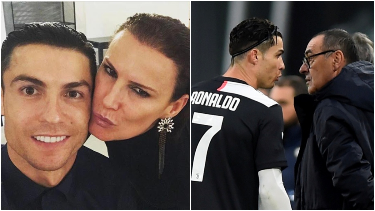 Elma, Cristiano Ronaldo y Sarri.
