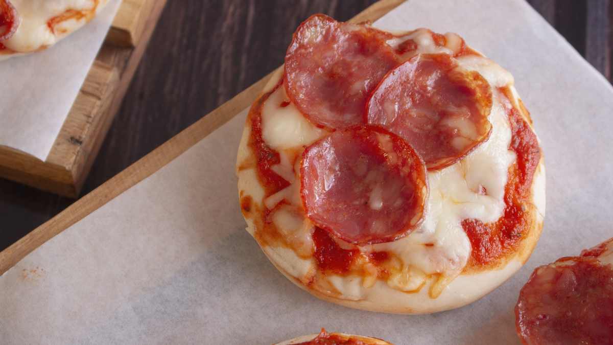 Mini pizza saludable del Chef Bosquet