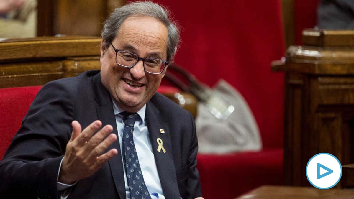 Quim Torra, presidente catalán