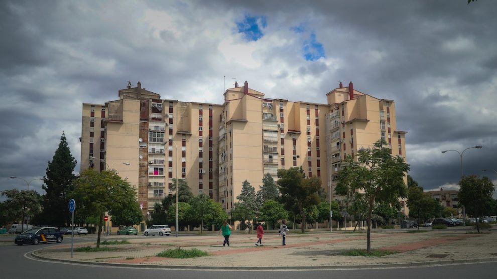 La barriada de las Tres Mil Viviendas, en Sevilla.