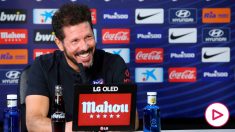 Diego Simeone en rueda de prensa. (EFE)