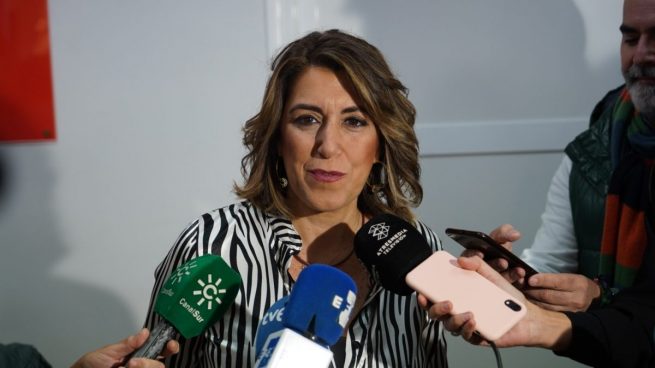 La secretaria general del PSOE de Andalucía, Susana Díaz.
