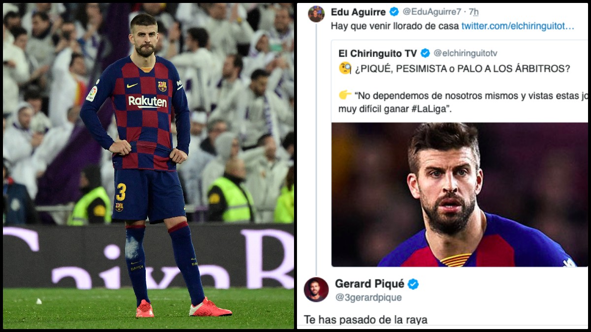 Gerard Piqué vuelve a dar la nota en Twitter.