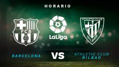 Barcelona – Athletic Club: horario y dónde ver el partido por TV de Liga Santander hoy en directo online
