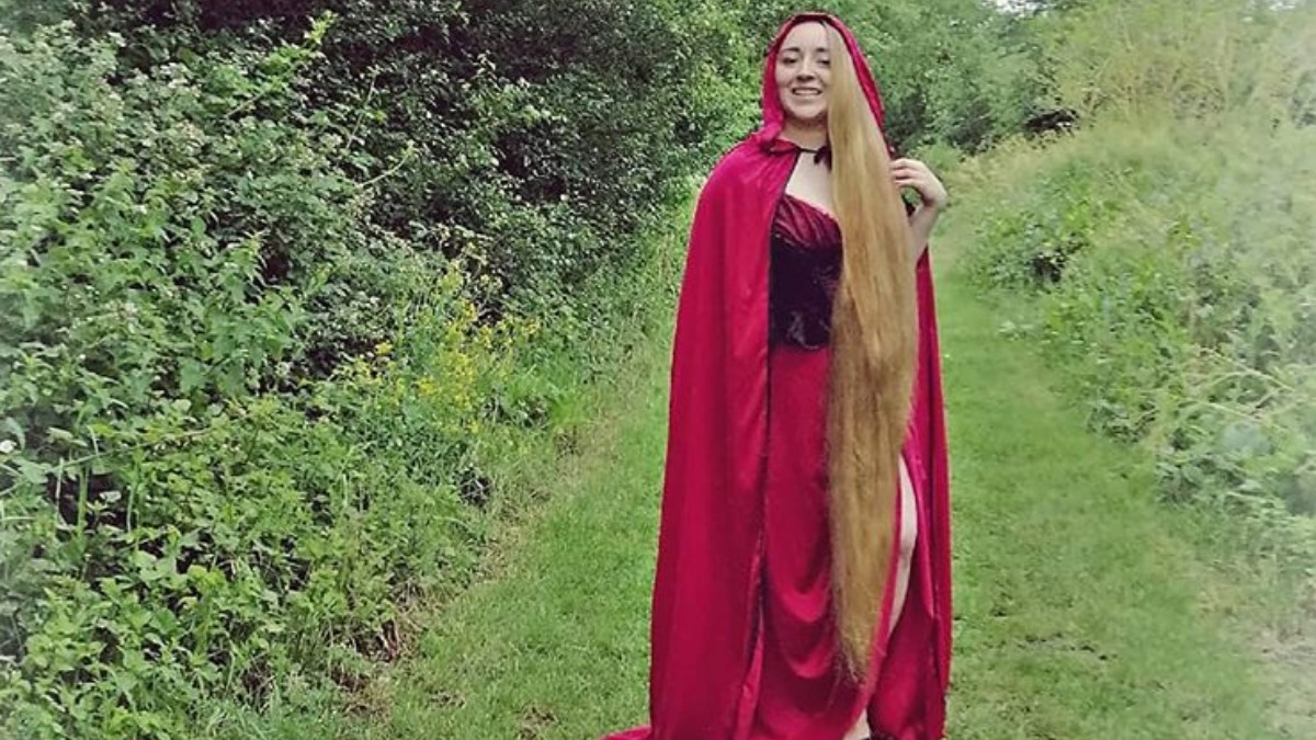 Instagram: Una mujer afirma ser la Rapunzel de carne y hueso, su pelo largo despierta pasiones