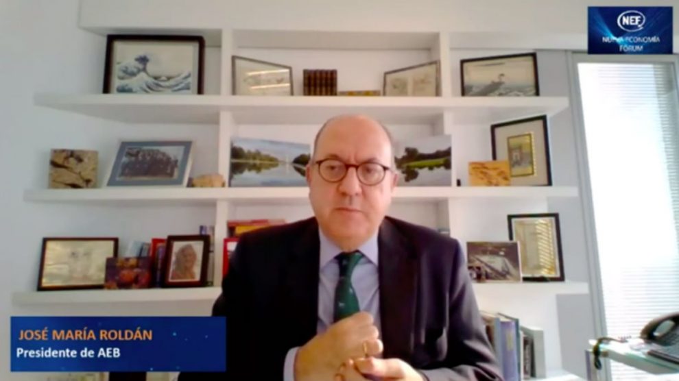 José María Roldán, presidente de la Asociación Española de Banca (AEB)