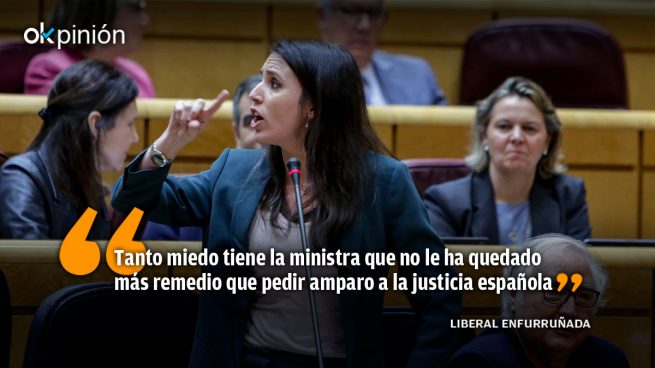 Irene Montero tiene miedito