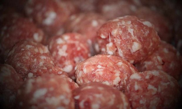 Albóndigas de cordero al vapor 