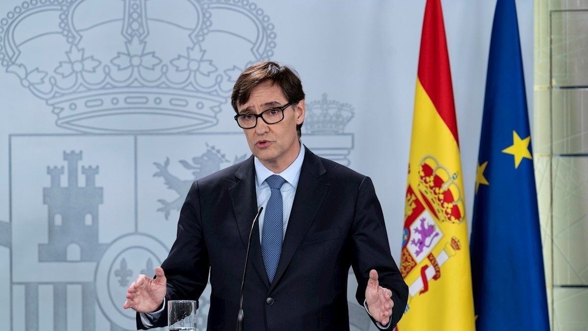 El ministro de Sanidad, Salvador Illa.