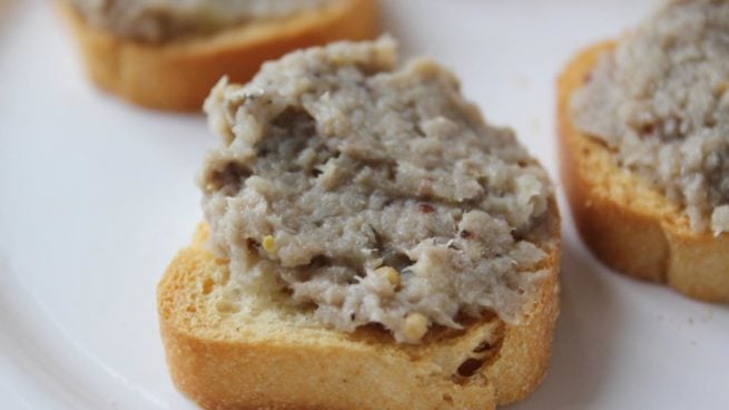 Canapé sardinas