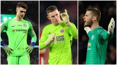 Henderson, el portero con el que Chelsea y United quieren echar a Kepa y De Gea. (Getty)