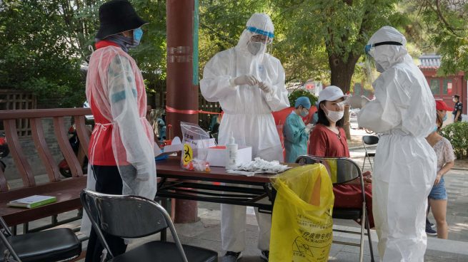 china brote cornavirus pekin mercado controlado