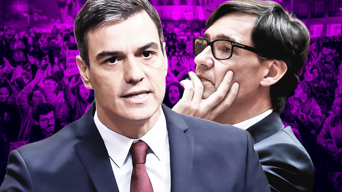 Pedro Sánchez y Salvador Illa.