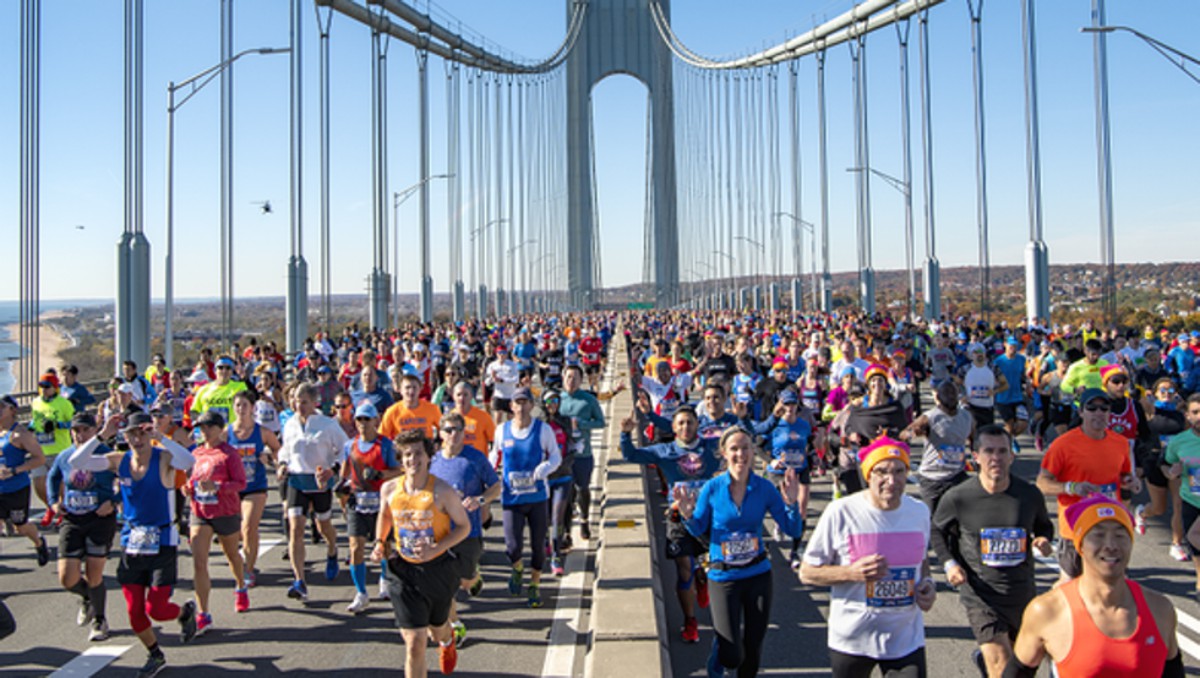 Imagen de la maratón de Nueva York en 2019. (@nycmarathon)