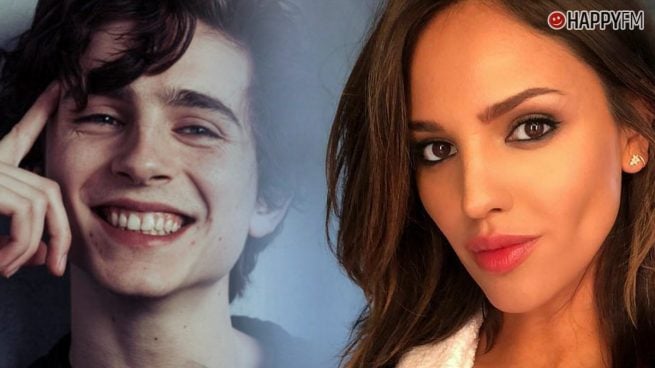 Timothée Chalamet y Eiza González