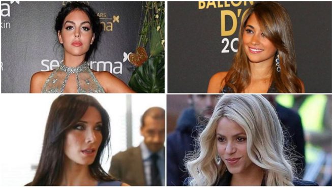 Cuatro de las mujeres de futbolistas más seguidas en Instagram.