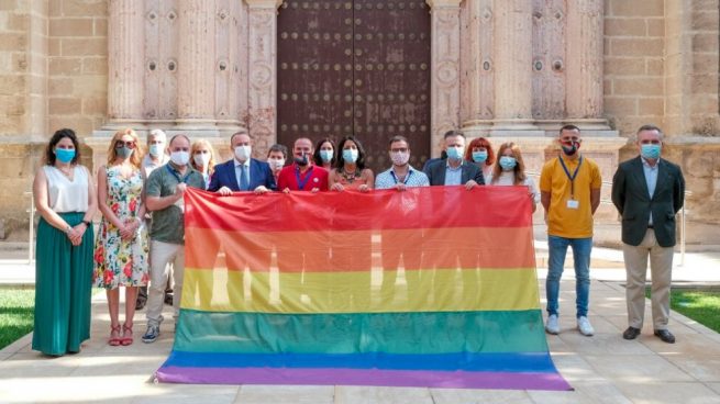 Homenaje LGTBI en el Parlamento de Andalucía.