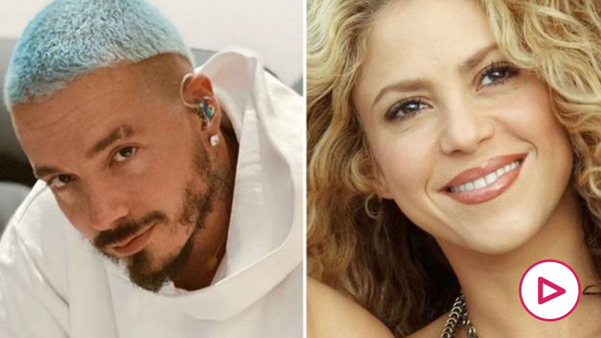 J Balvin y Shakira en imágenes de archivo.