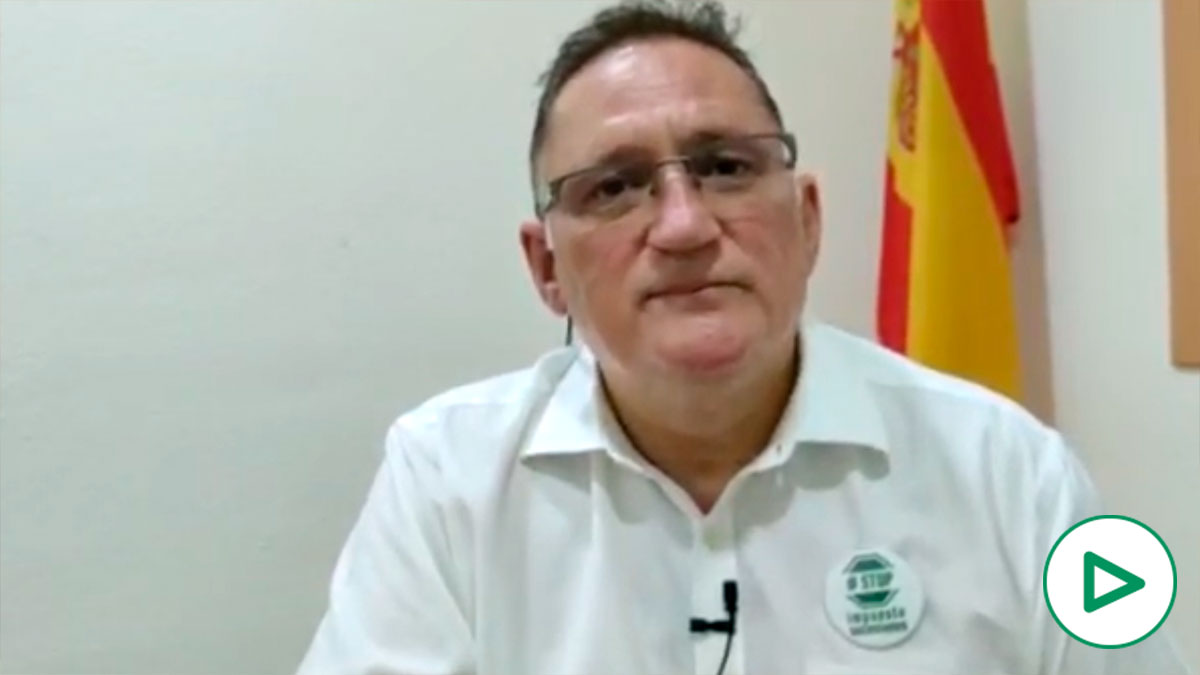 Juan Carlos Valverde, presidente de Stop Impuesto de Sucesiones.