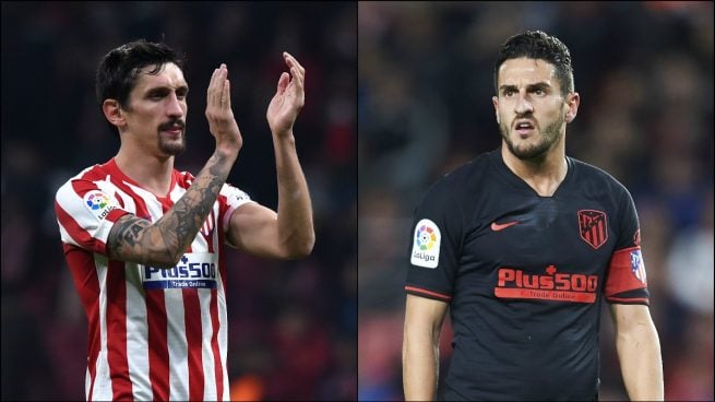 Koke y Savic no estarán contra el Barça