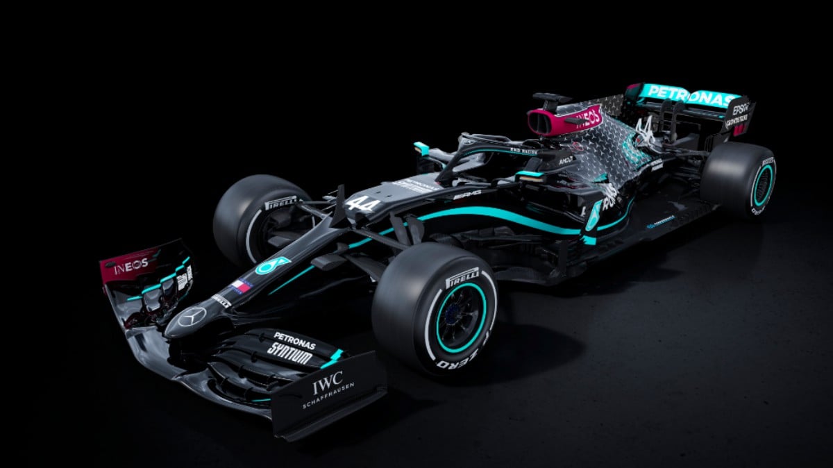 Los nuevos colores de Mercedes.