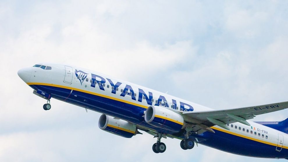 Ryanair recortará un 20% sus vuelos en Europa en octubre ante el desplome de la demanda