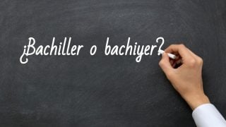 Cómo se escribe bachiller o bachiyer