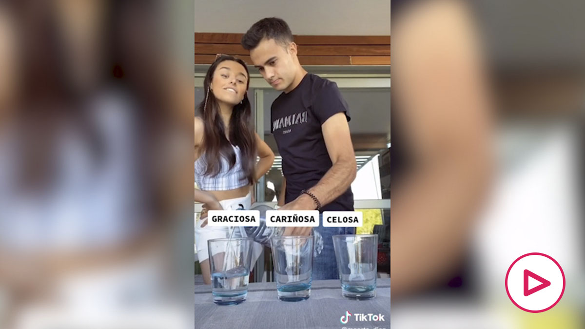 Un instante del vídeo de Reguilón y Marta Díaz.