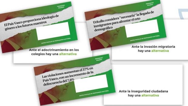 sobres vox elecciones correos censura pais vasco