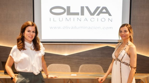 Raquel Oliva en el espacio «Lounge by AC Hotels By Marriot» de la cadena AC Hotels