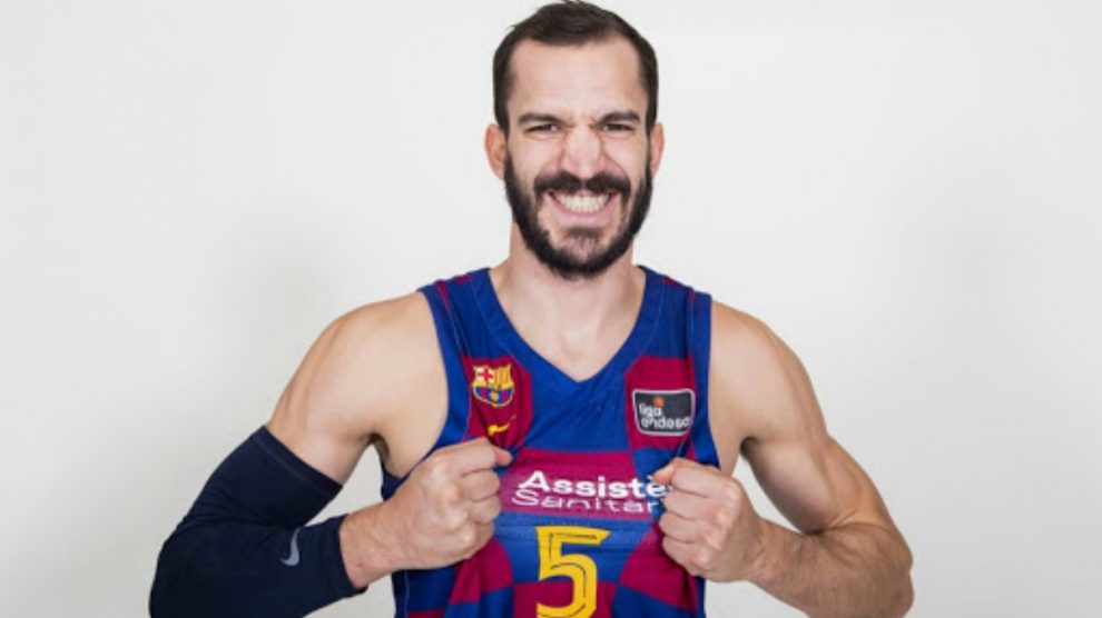 Pau Ribas, en su última temporada como culé.