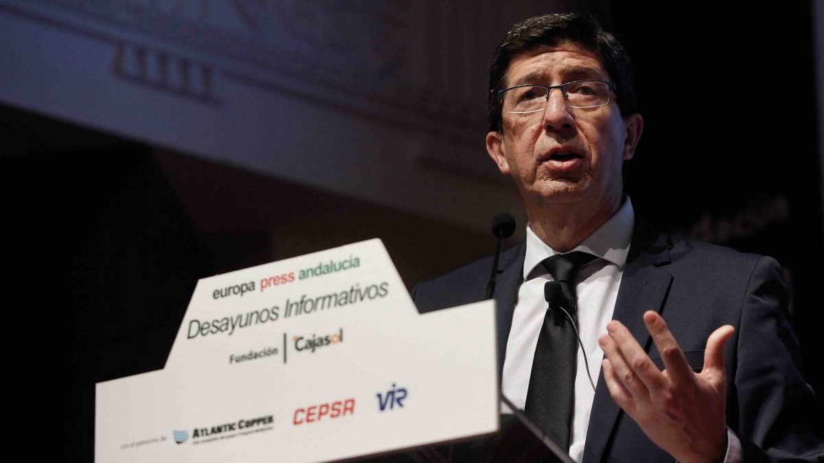 El vicepresidente de la Junta, Juan Marín.