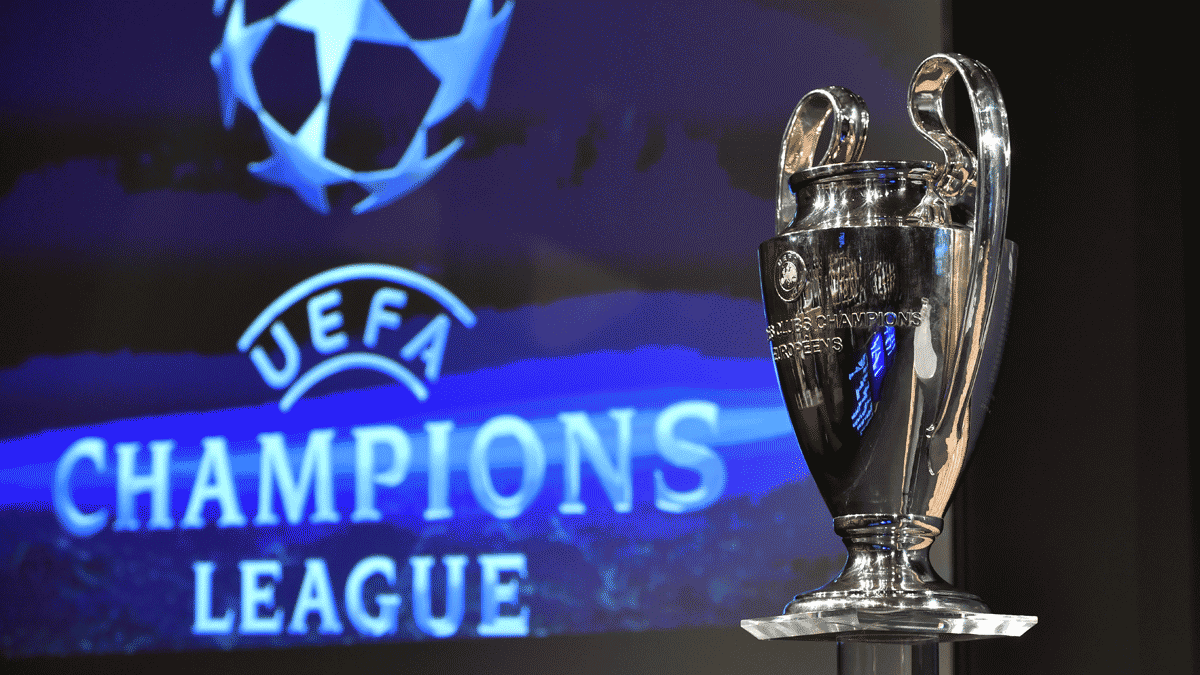 El trofeo de la Champions League. (AFP)