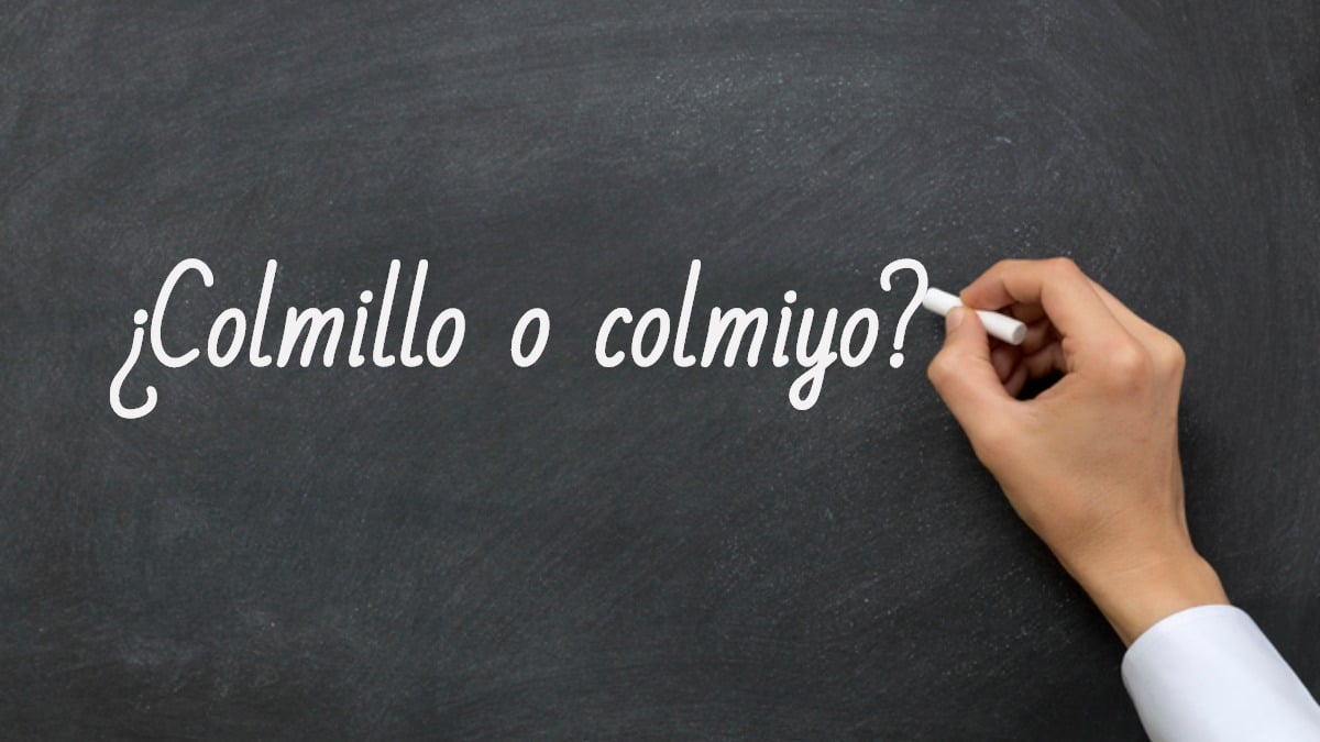 Se escribe colmillo o colmiyo