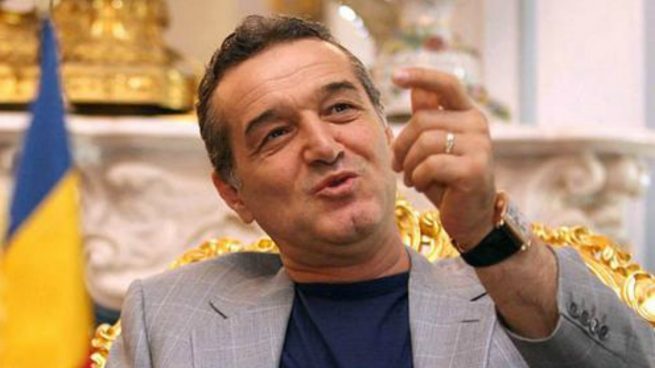 George Becali, dueño y presidente del Steaua de Bucarest.