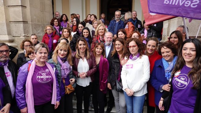 Susana Díaz en el 8M.