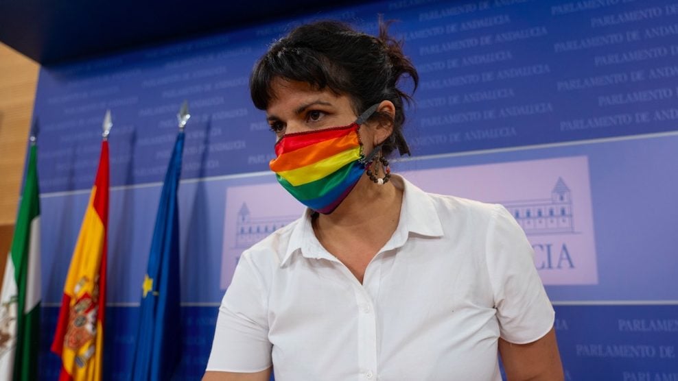 Teresa Rodríguez, líder de Anticapitalistas.