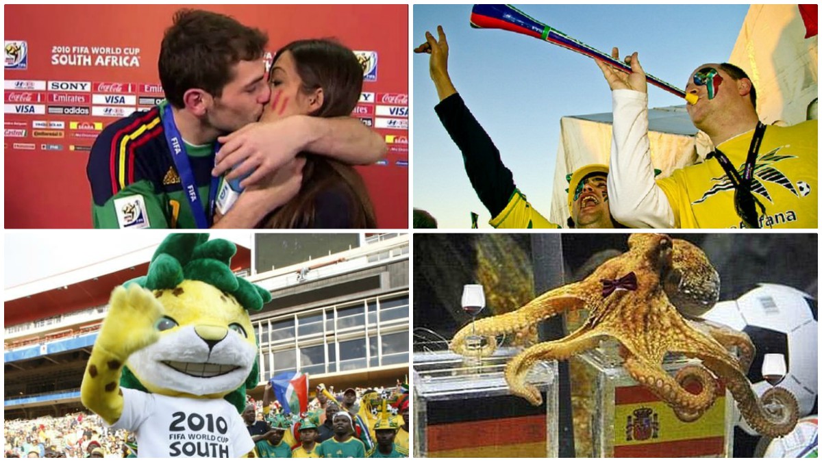 Las cinco cosas que no recuerdas del Mundial 2010 de Sudáfrica.