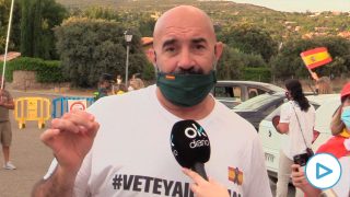 Miguel Frontera vecino de Galapagar detenido por grabar a Iglesias.