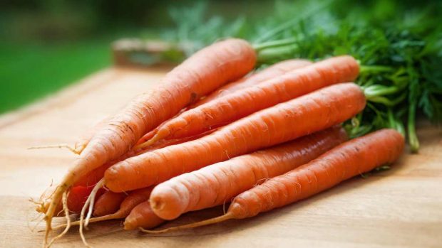 Receta de ensalada de zanahorias aliñadas con pipas