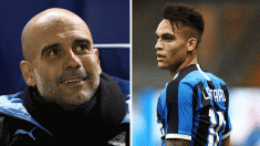 Pep Guardiola también está interesado en el fichaje de Lautaro Martínez (Getty)