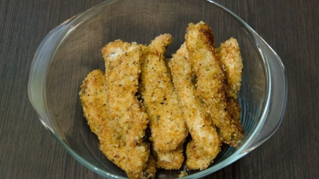 Receta de Nuggets de berenjena