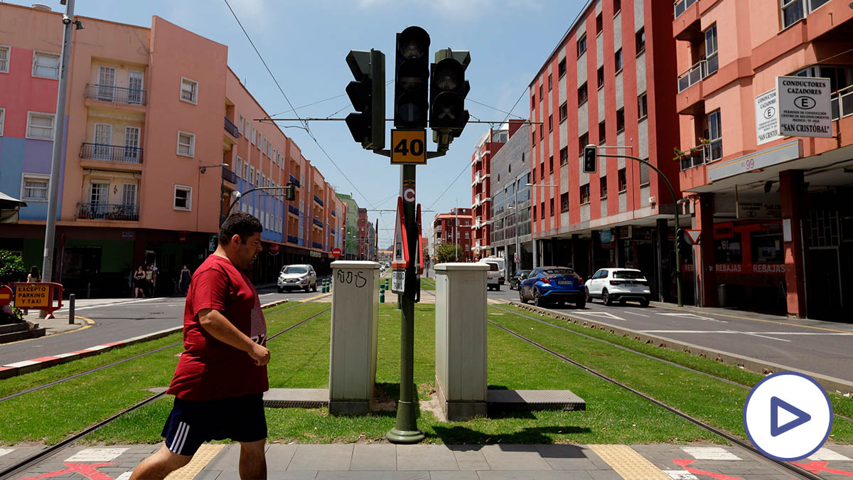 Tranvía detenido en Tenerife debido al ‘cero energético’