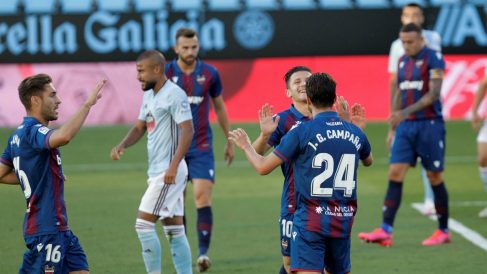 El Levante se impuso en Balaídos y mete al Celta en un lío. (EFE)