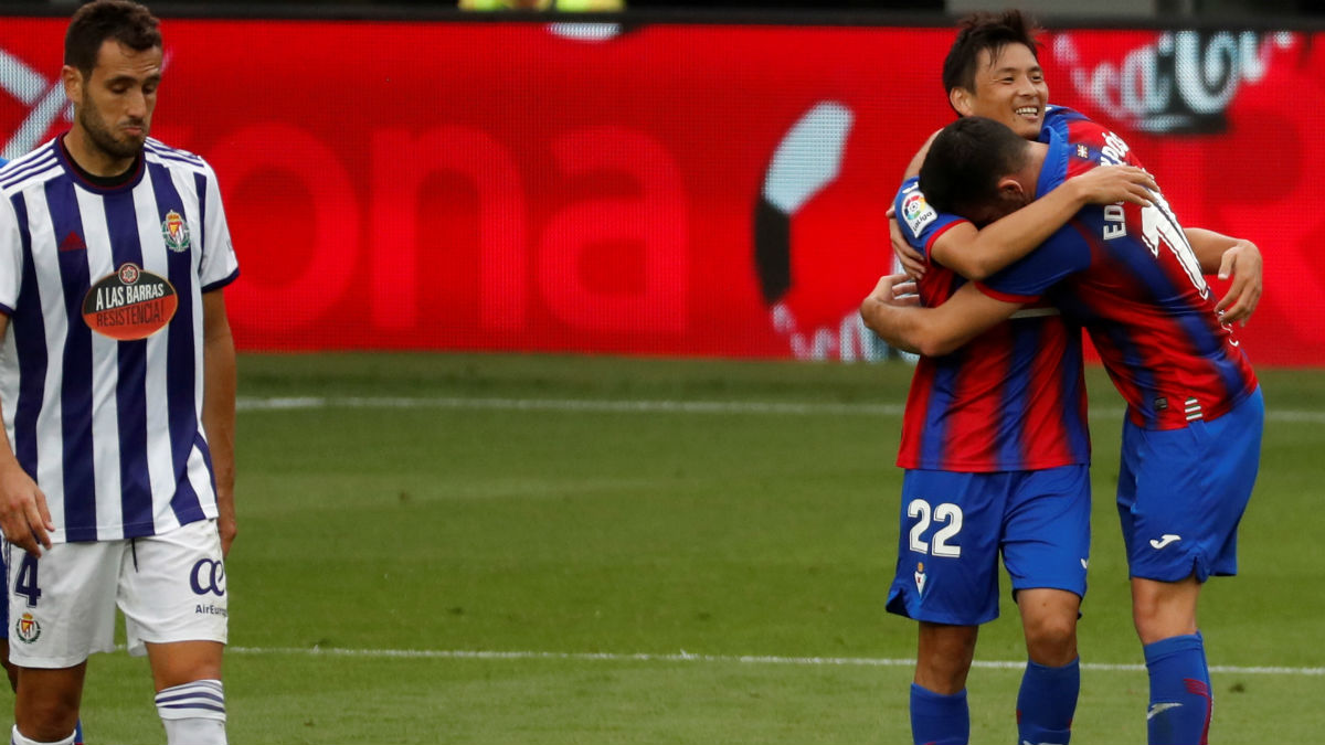 Eibar-Valladolid. (EFE)