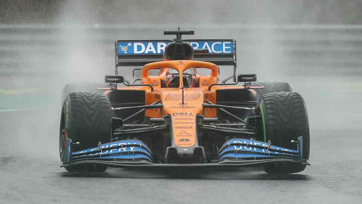 Carlos Sainz durante los Libres 2 del GP de Hungría. (AFP)