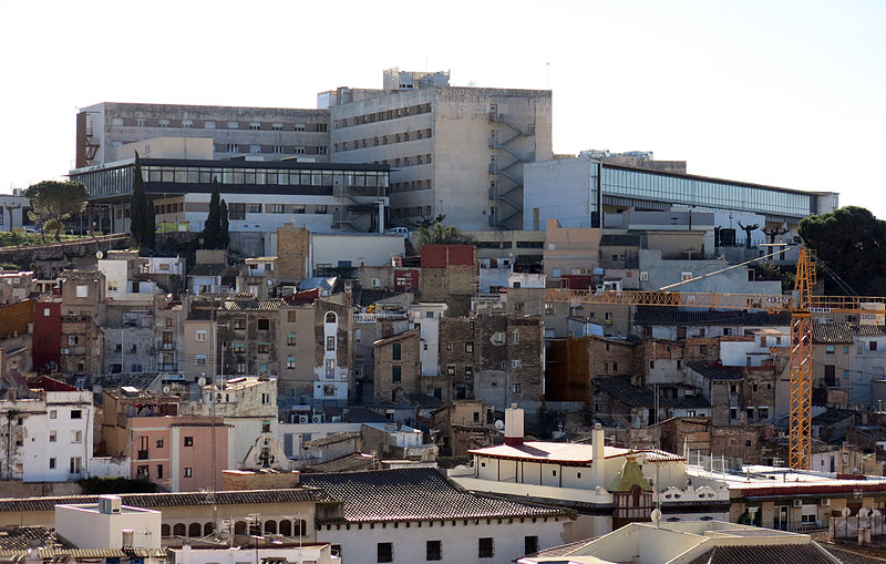 El Hospital de Tortosa en una imagen de archivo. Foto: Salut