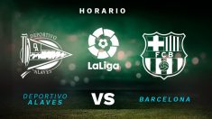 El Alavés recibirá al Barcelona en Mendizorroza.
