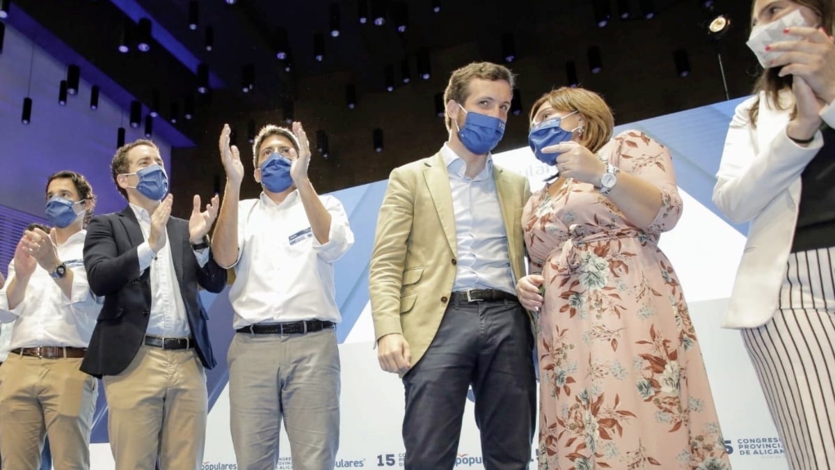 Pablo Casado este sábado en el congreso del PP de Alicante. (Foto: EP)